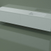 3D Modell Waschbecken mit Schubladen (06UCB34D1, Glacier White C01, L 240, P 50, H 48 cm) - Vorschau