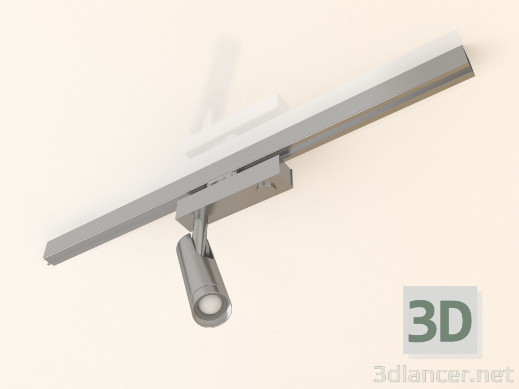 3D Modell Schienenlampe Papa R SP3 - Vorschau