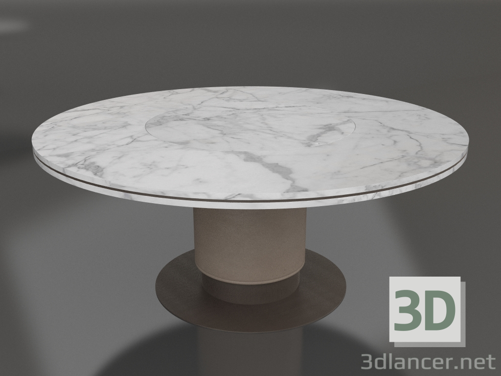 3D modeli Yuvarlak yemek masası (ST718) - önizleme