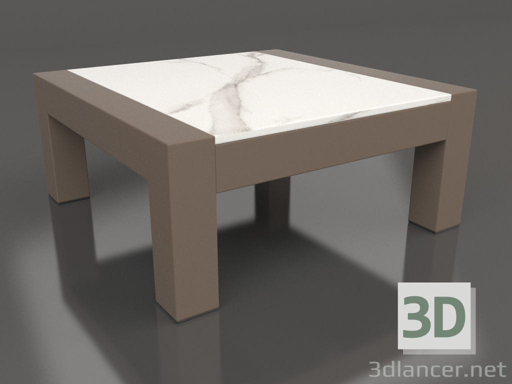 3d модель Боковой стол (Bronze, DEKTON Aura) – превью