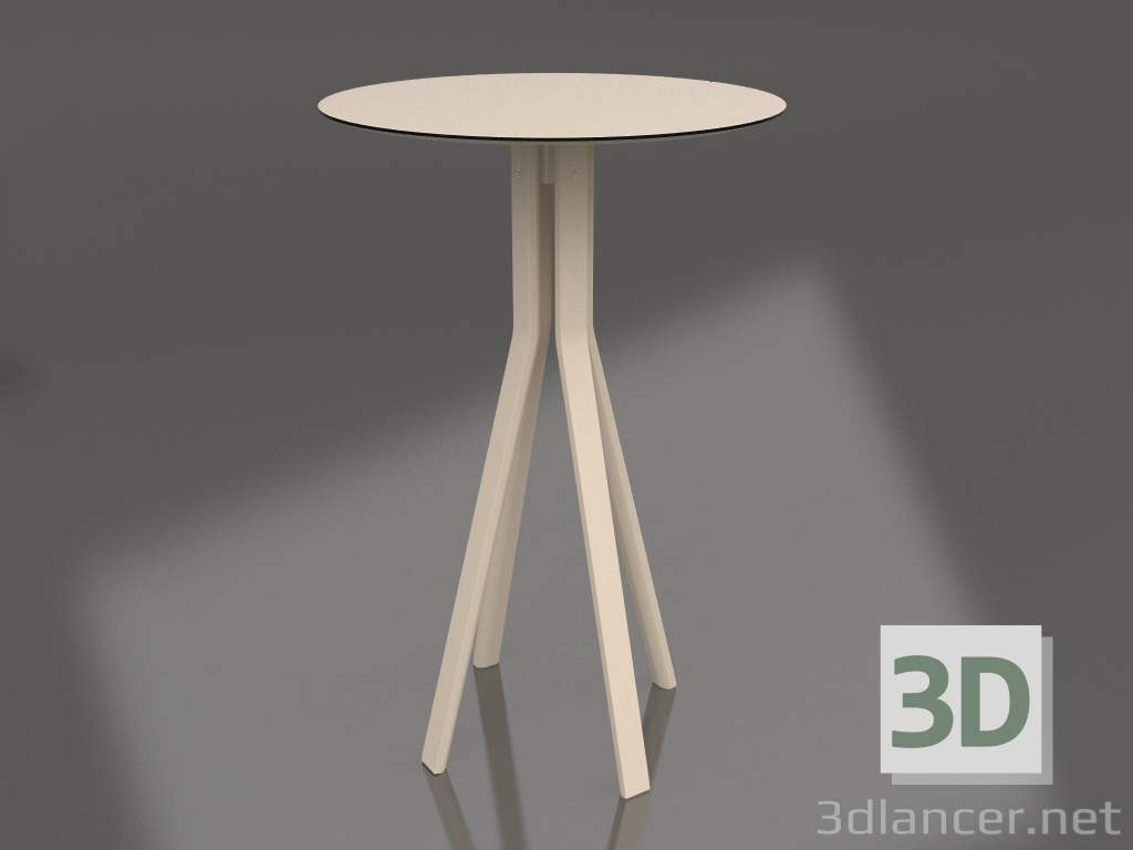 3 डी मॉडल बार टेबल (रेत) - पूर्वावलोकन