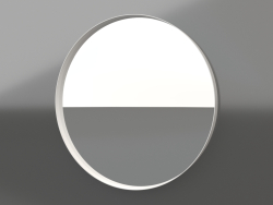 Miroir rond 60 cm, coloris blanc (RM0206W)