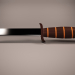 cuchillo, arma, cuchillo, arma 3D modelo Compro - render