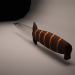cuchillo, arma, cuchillo, arma 3D modelo Compro - render