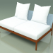 modello 3D Modulo divano centrale 006 (Metal Rust, Batyline Sky) - anteprima