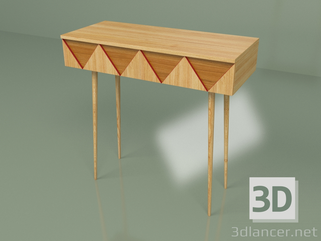 3D Modell Woo Desk-Konsole - Vorschau