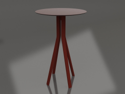 Bar masası (Şarap kırmızısı)