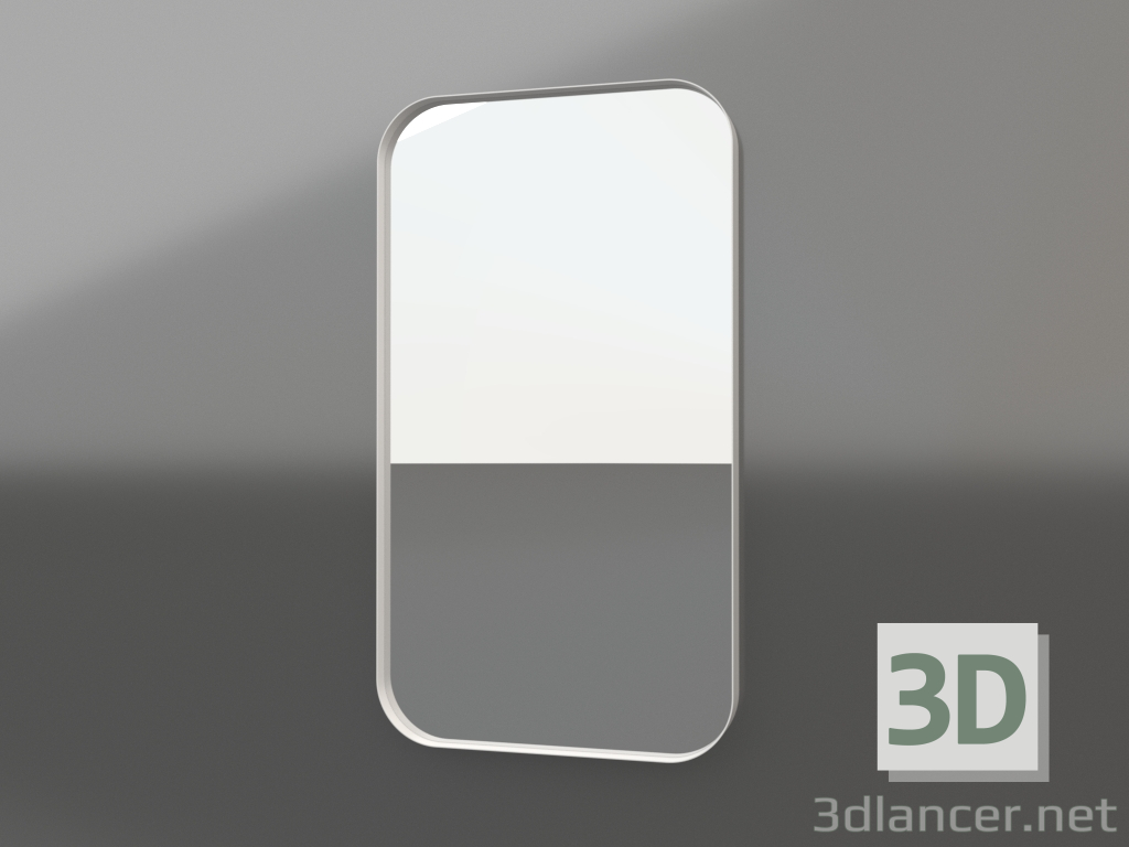 Modelo 3d Espelho 50x90 cm, cor branco (RM0205W) - preview