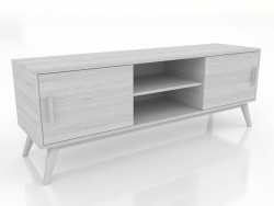 Mueble de TV 1 1500 mm (blanco RAL 9010)