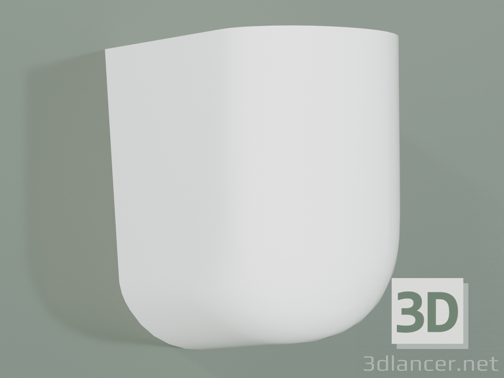3D Modell Waschbecken halber Sockel 5295 (52959901) - Vorschau