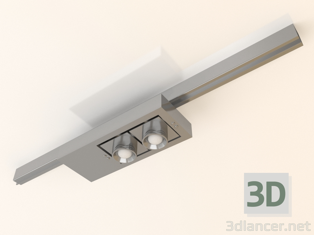 modello 3D Lampada da binario Plus L21 SP3 - anteprima