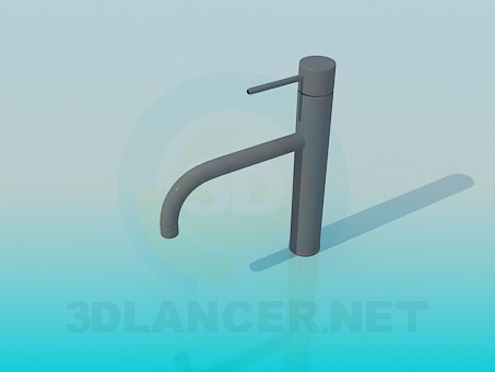3D Modell Wasserhahn für Spüle - Vorschau