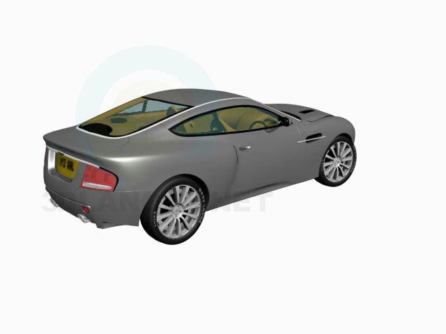 3D modeli Aston Martin - önizleme