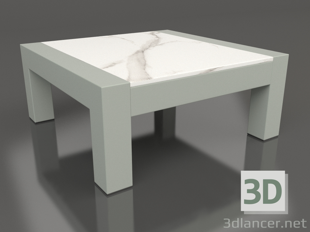 3 डी मॉडल साइड टेबल (सीमेंट ग्रे, डेक्कन ऑरा) - पूर्वावलोकन