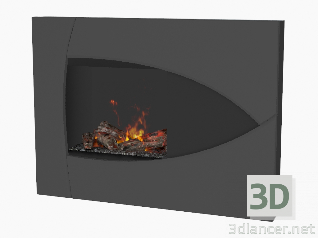 modèle 3D foyer Burbank - preview