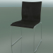 3d model Sliding chair, extra width, with leather interior (127) - preview
