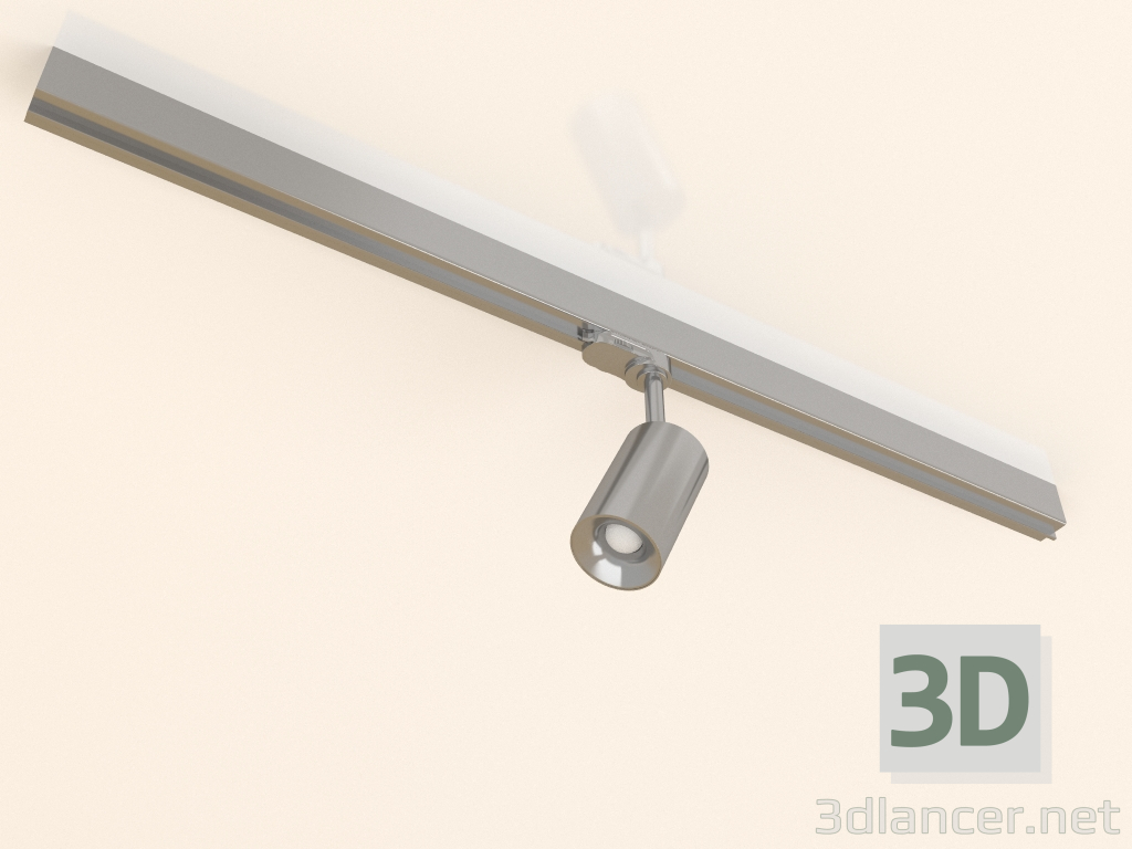 modello 3D Lampada da binario Qua+ R SP3 - anteprima