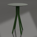 modello 3D Tavolino bar (Verde bottiglia) - anteprima