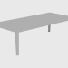 modello 3D Tavolo da pranzo GORKY TABLE (250x110xh76) - anteprima