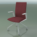 3d model Chair 4831 (4 castors, with upholstery - fabric, V12) - preview