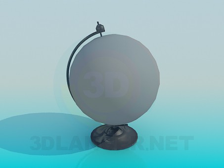 modèle 3D Globe - preview