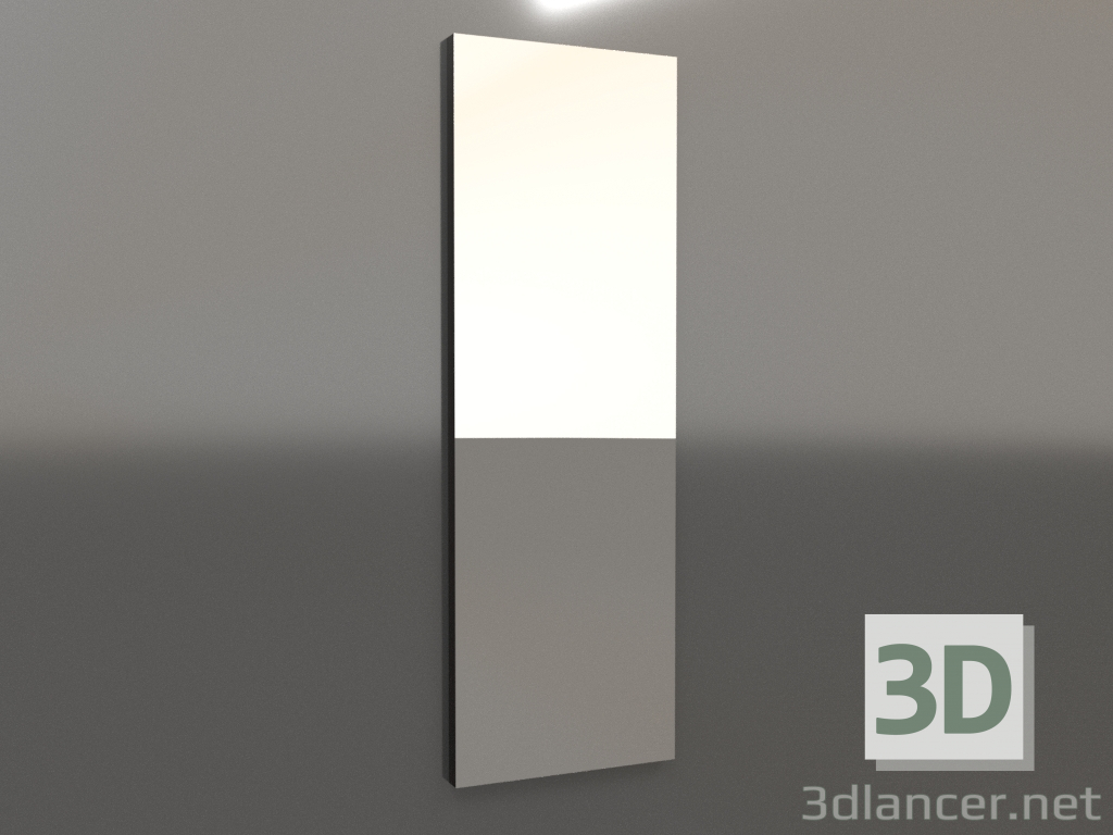 modèle 3D Miroir ZL 11 (600x1800, bois brun foncé) - preview