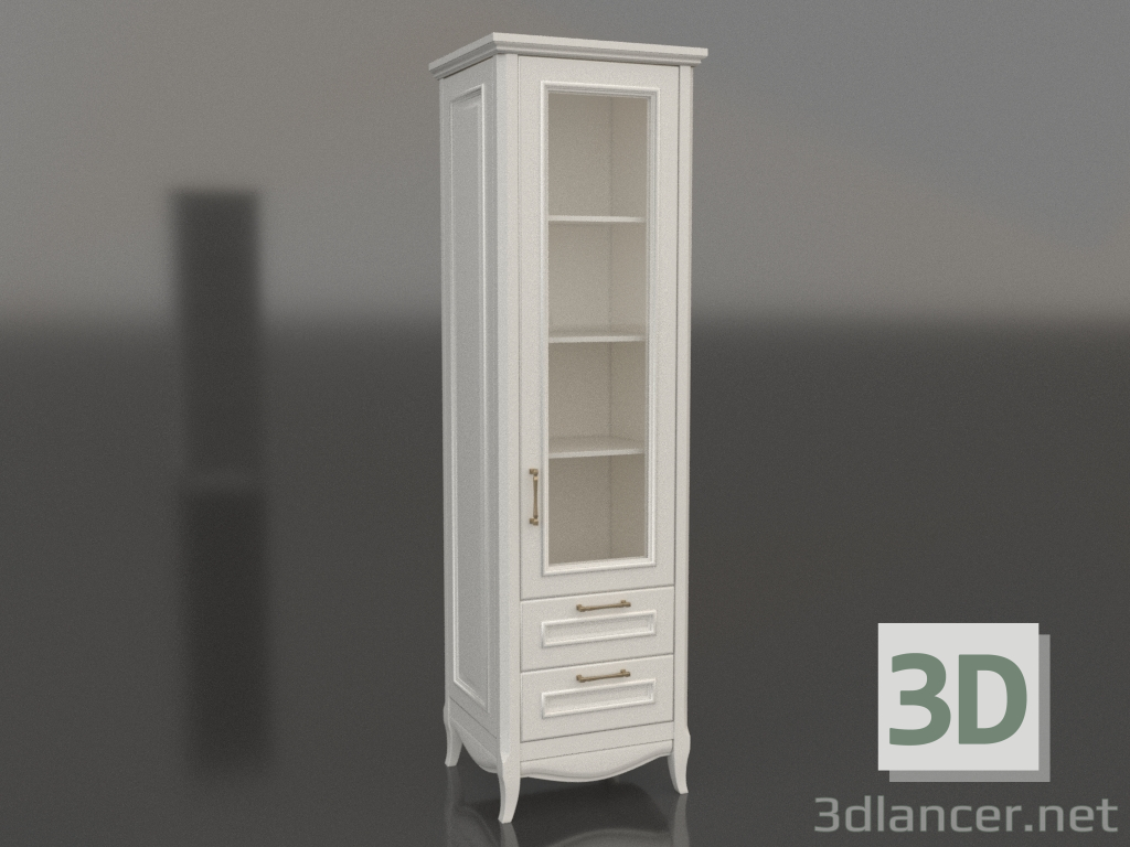 3D modeli Tek kapılı vitrin dolabı 2 (Estella) - önizleme