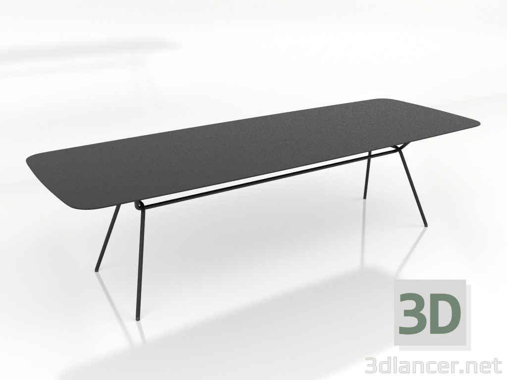 3D modeli Yemek masası 280x100 - önizleme