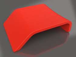 Clubsessel-Tisch (Rot)