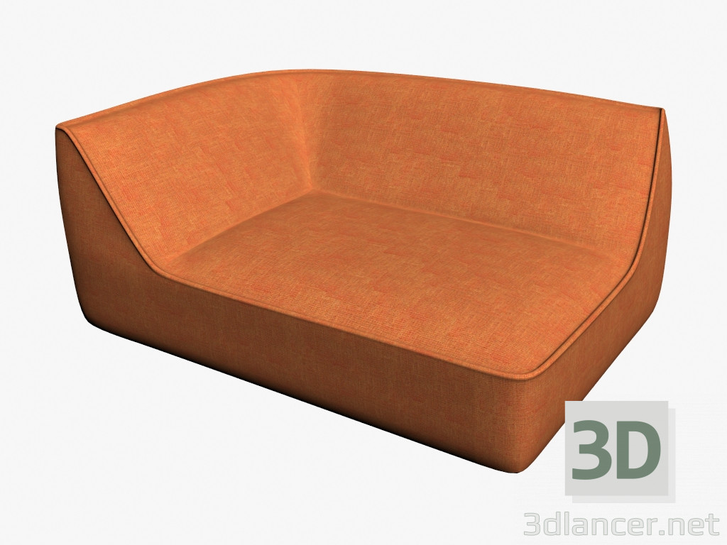 3D modeli Modüler kanepe çok (di sx) - önizleme