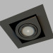 3D modeli Gömme tavan lambası 8140 - önizleme