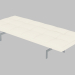 3d model Sofá con tapicería de cuero PK80 - vista previa