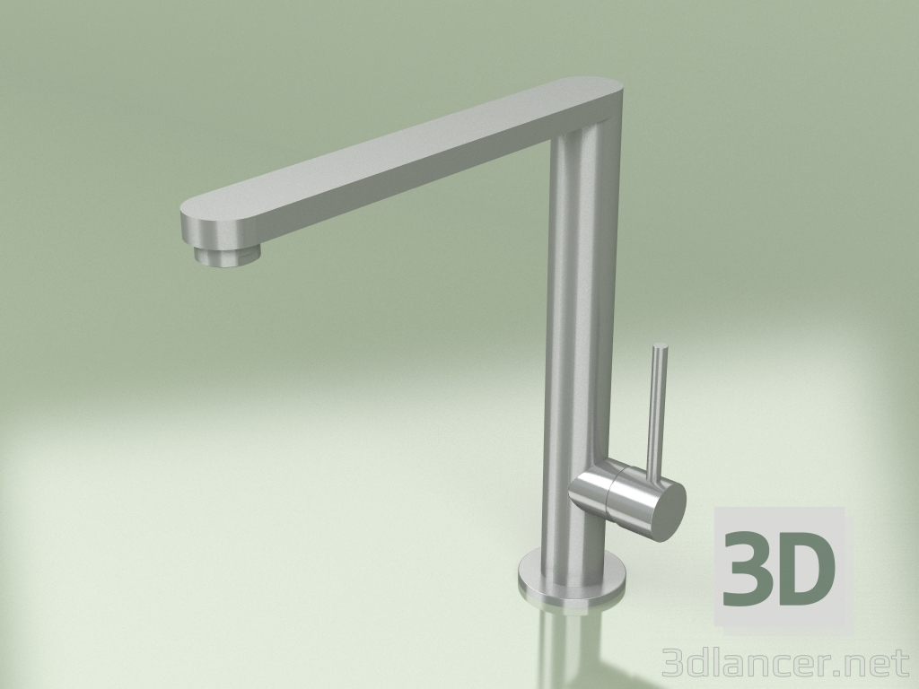 3d model Kitchen sink mixer with swivel spout (324, AS) - preview