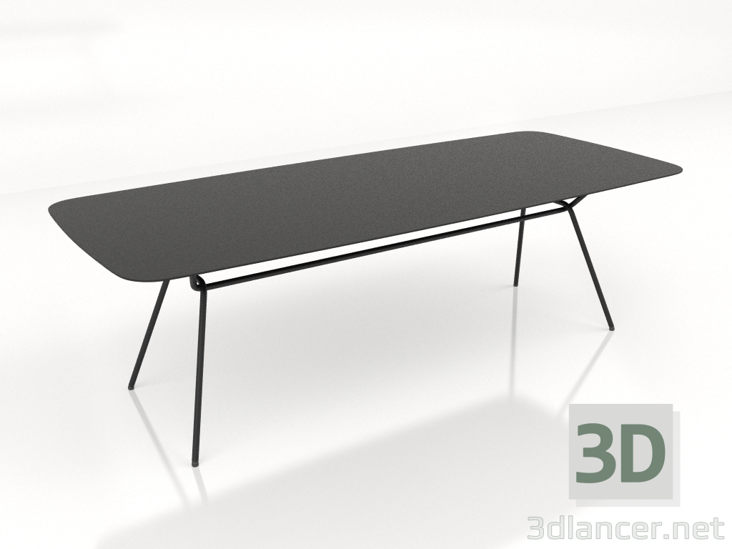 modello 3D Tavolo da pranzo 240x100 - anteprima