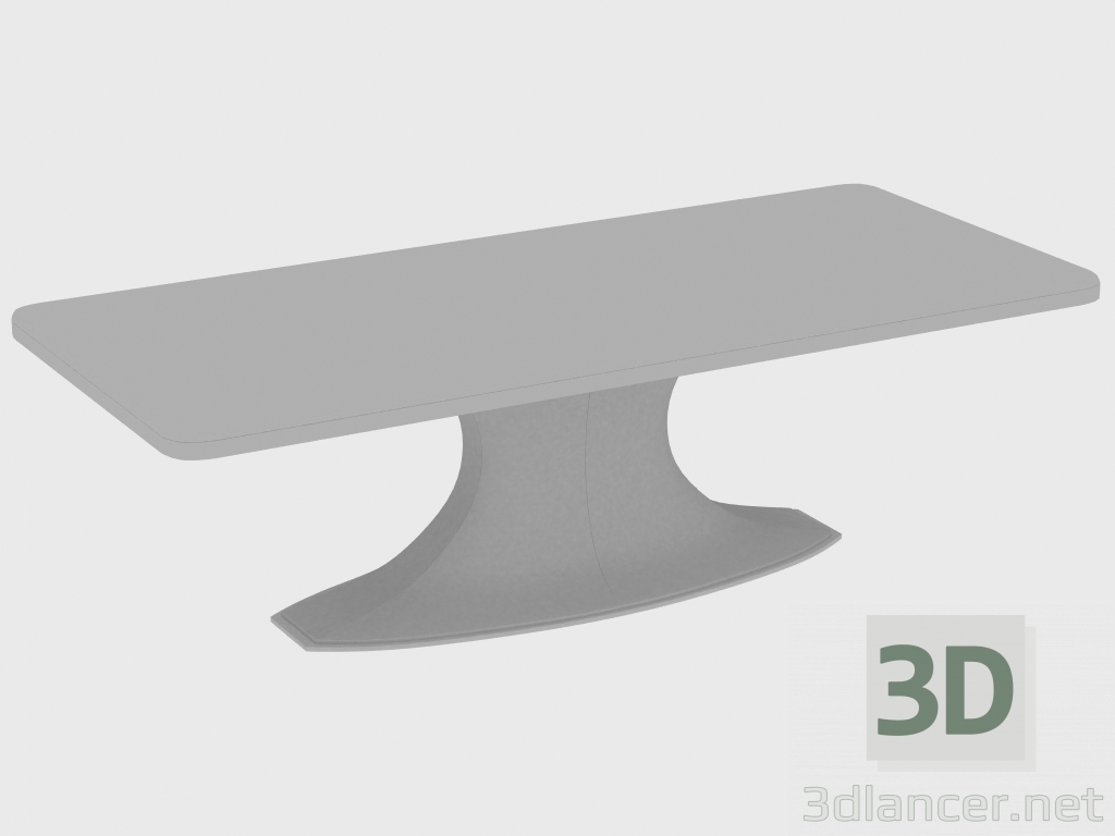 3d модель Стол обеденный HUBERT TABLE (250x120xh75) – превью