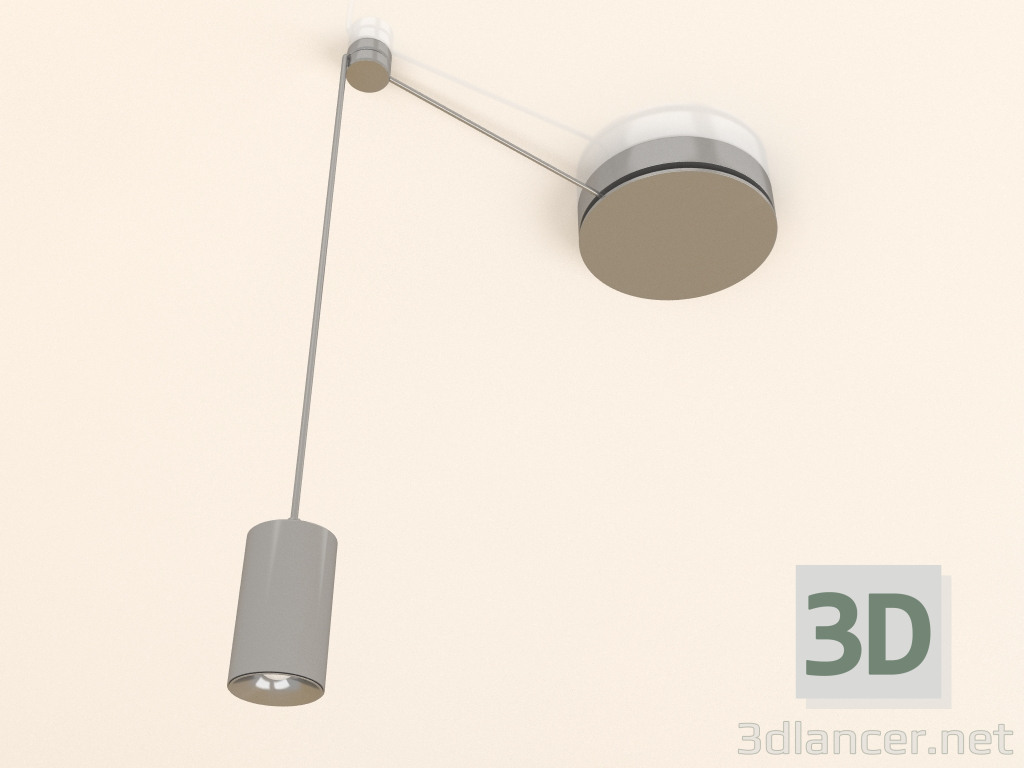 3d model Lámpara colgante Qua+ Z 10 - vista previa