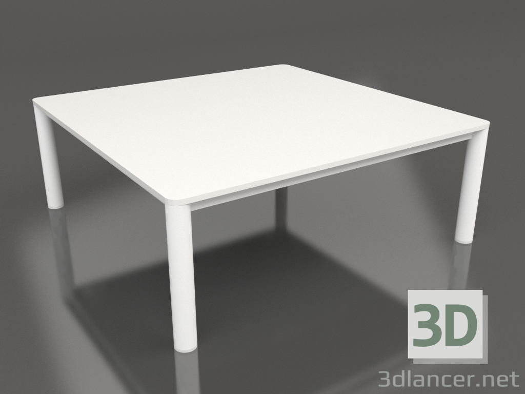 3d модель Стол журнальный 94×94 (White, DEKTON Zenith) – превью