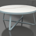 modèle 3D Table à manger ronde Ø175 (DEKTON Aura, Bleu gris) - preview