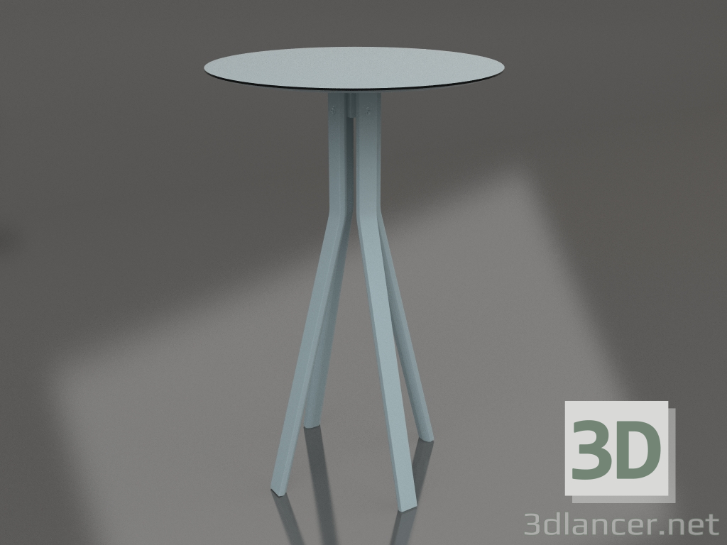 3 डी मॉडल बार टेबल (नीला ग्रे) - पूर्वावलोकन