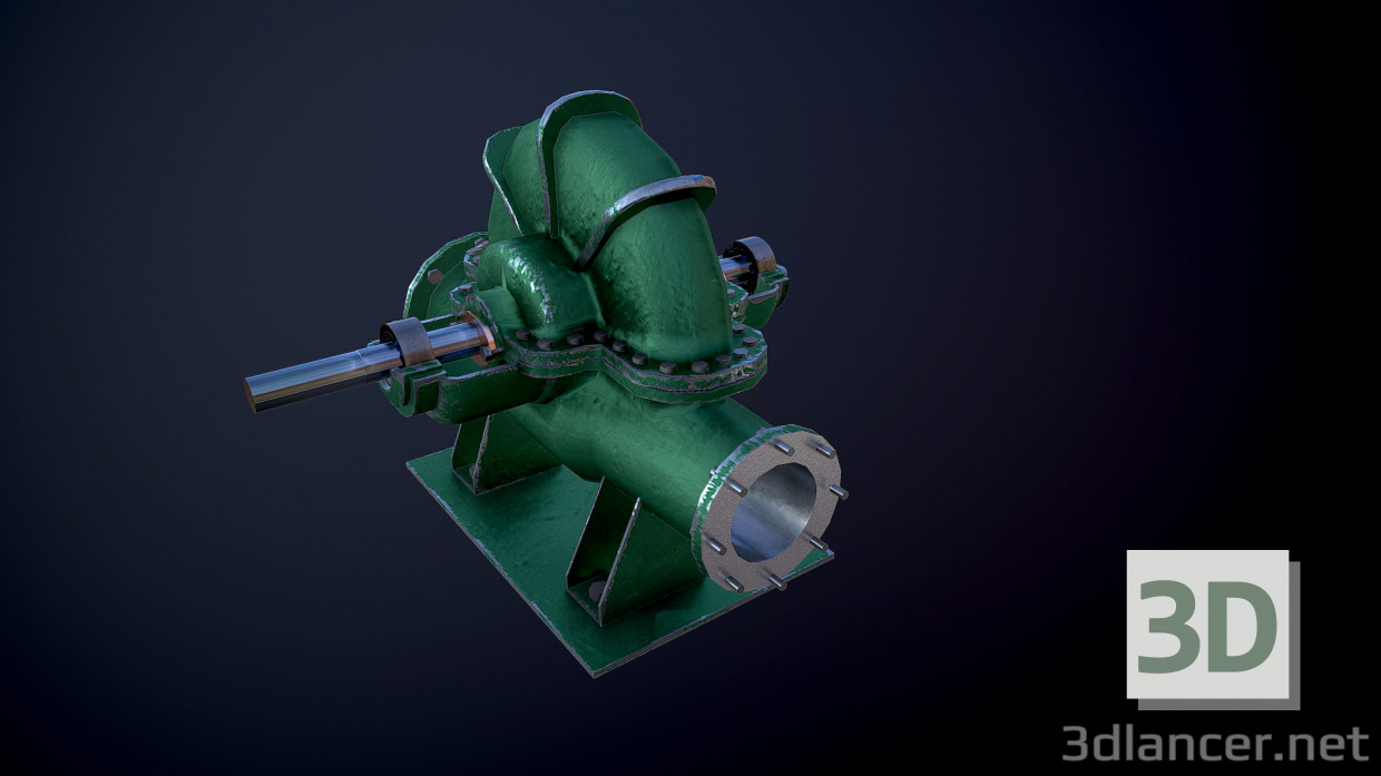 3D Modell Pumpen - Vorschau