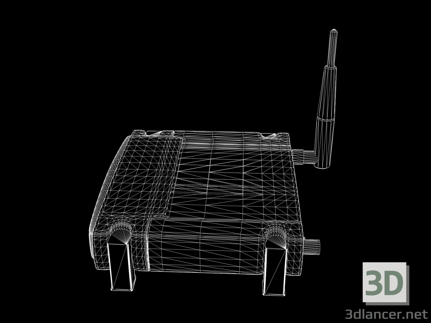 modèle 3D de Routeur sans fil Linksys acheter - rendu