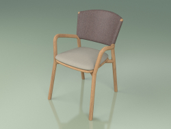 कुर्सी 061 (भूरा, सागौन)