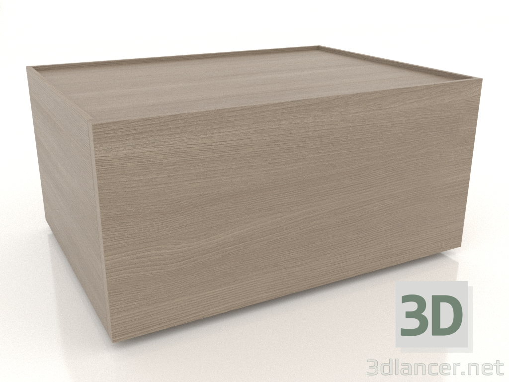 modello 3D Comodino Minimalista 600 mm (opzione 2) - anteprima modello 3D Comodino Minimalista 600 mm (opzione 2) - anteprima