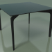 3d model Square table 6700 (H 42.5 - 60x60 cm, Smoked glass, V44) - preview