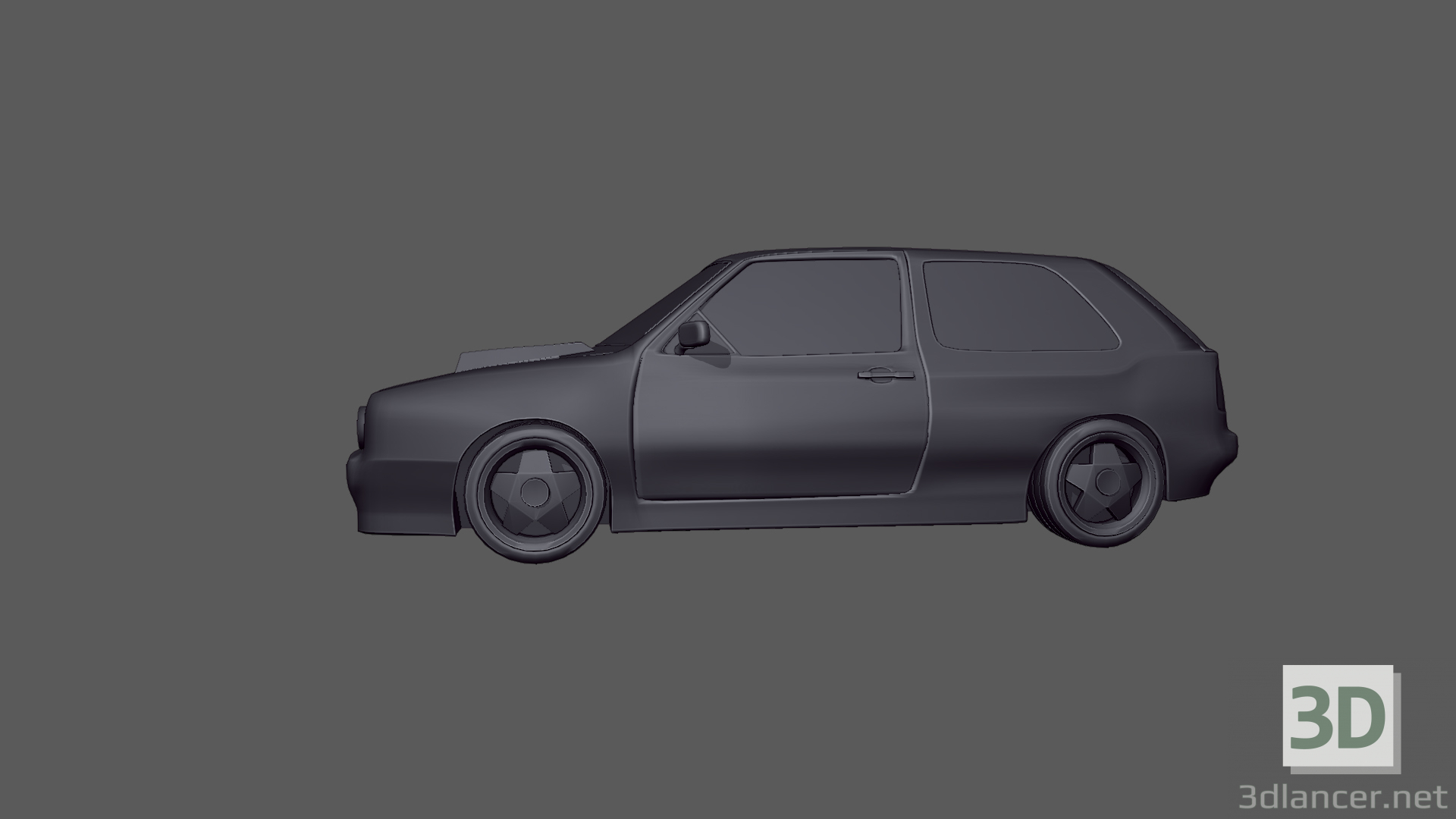 3D 1992 Volkswagen Golf GTI modeli satın - render
