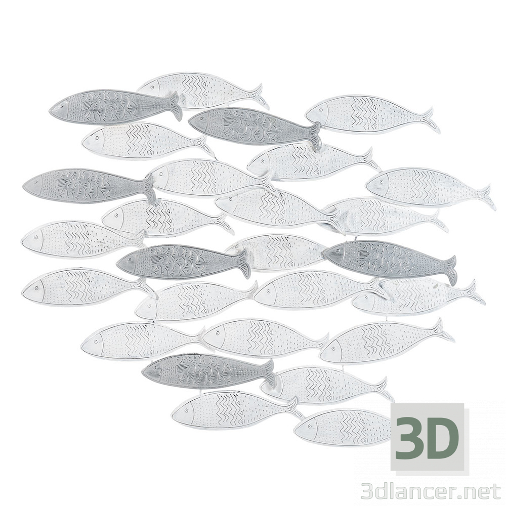 3d model pescado - vista previa