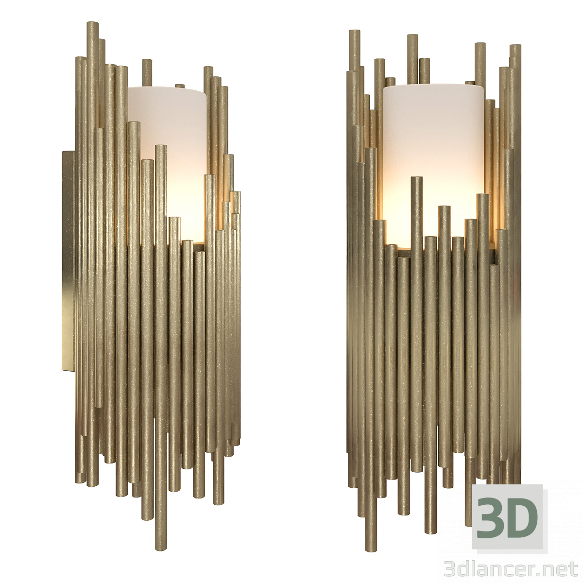 3D Duvar lambası BARTOLI modeli satın - render