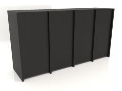 Modular wardrobe ST 07 (1530x409x816, wood black)
