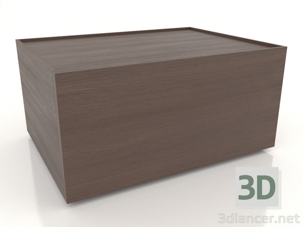 modello 3D Comodino Minimalista 600 mm (opzione 3) - anteprima modello 3D Comodino Minimalista 600 mm (opzione 3) - anteprima