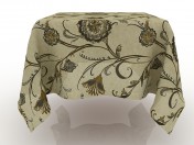 Tablecloth linen animated 1800h1800mm